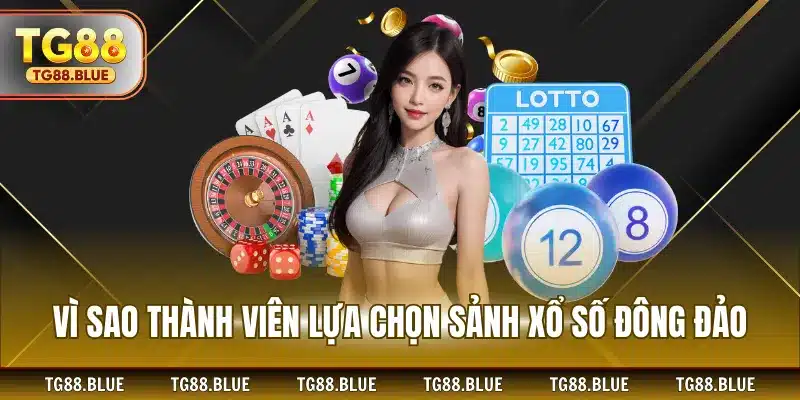 Vì sao thành viên lựa chọn sảnh xổ số đông đảo